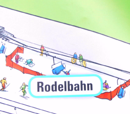 skihalle neuss kindergeburtstag rodeln clipart